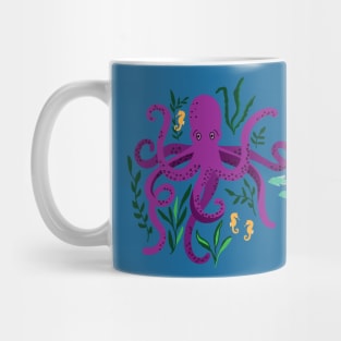 Undersea octopus Mug